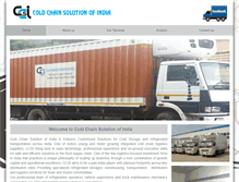 Tablet Screenshot of ccsilogistics.com